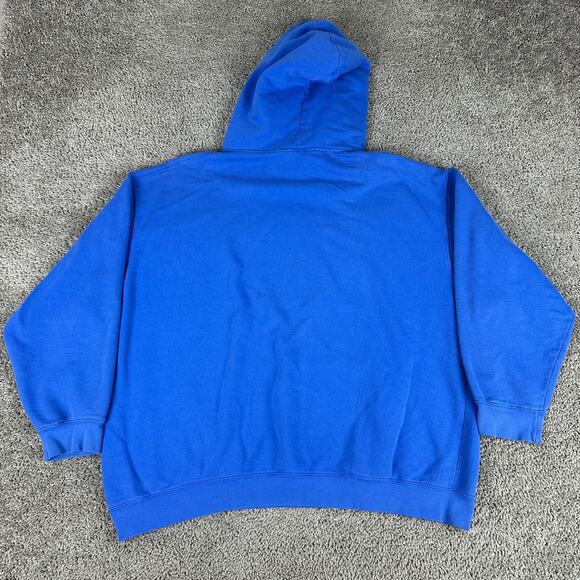 Rainforest Cafe Hoodie Mens 2XL Blue Green Orlando Pullover Sweatshirt - Picture 7 of 12